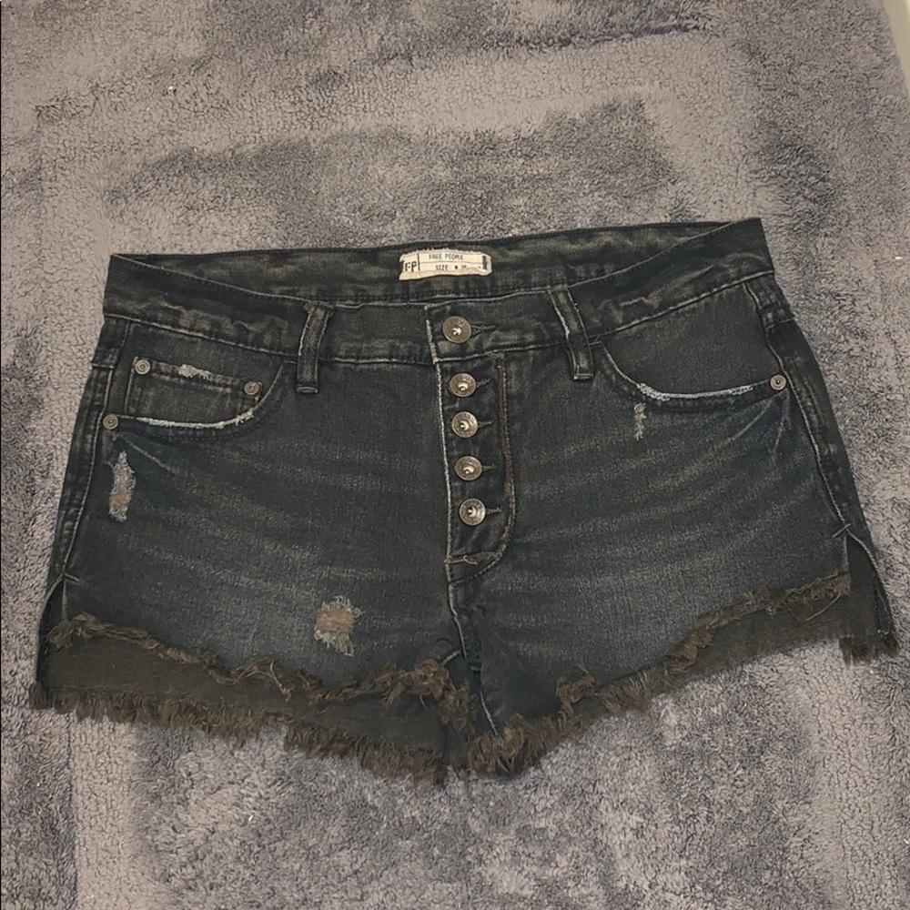 Free People Denim Shorts